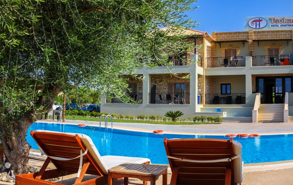 Tsokas Hotel Finikounta Luaran gambar